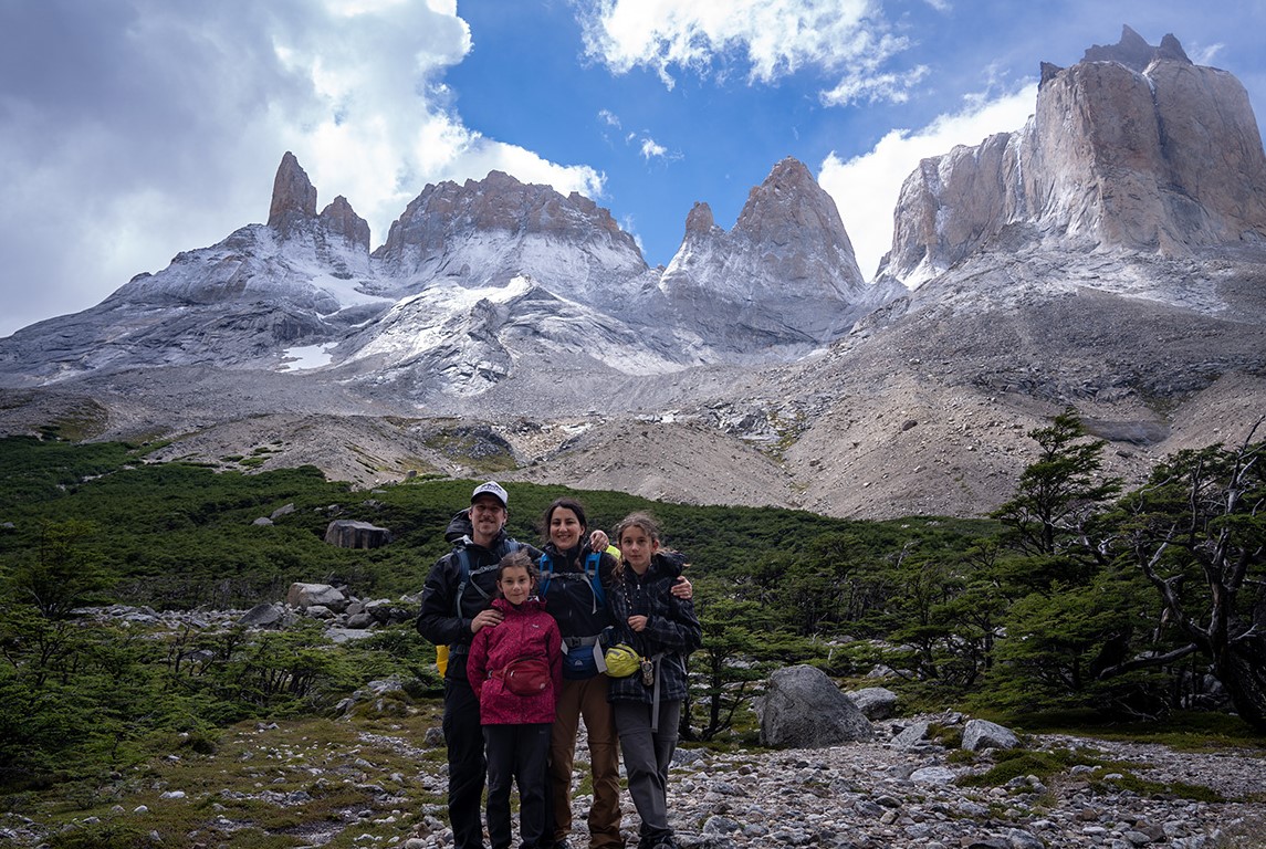 Torres del Paine, el circuito de la W en familia